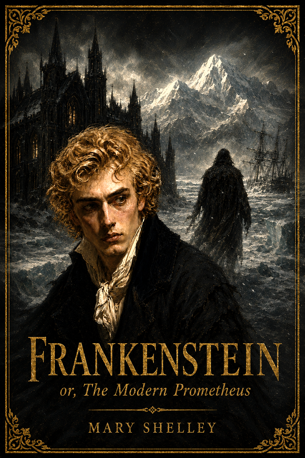 Cover artwork for Frankenstein